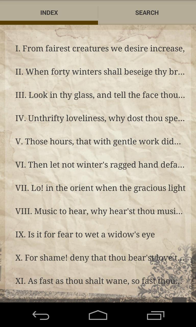 The Sonnets, by Shakespeare