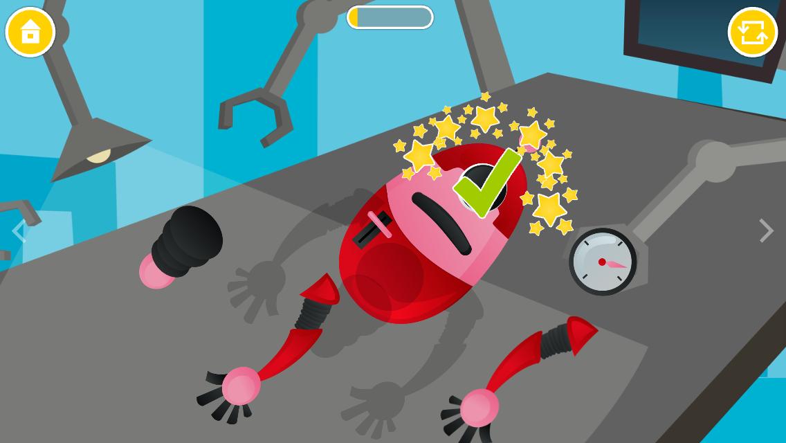 Secret Robot Lab - Kids Game