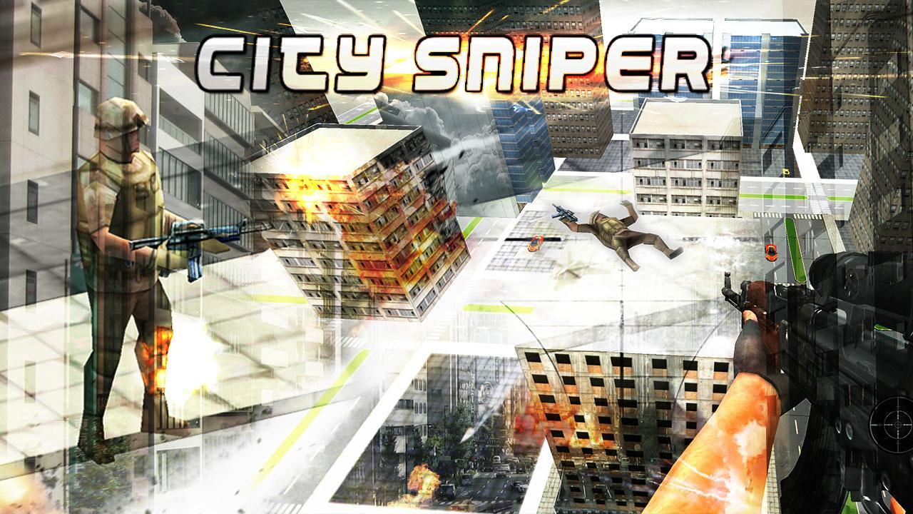 City Crime Sniper Shooter War