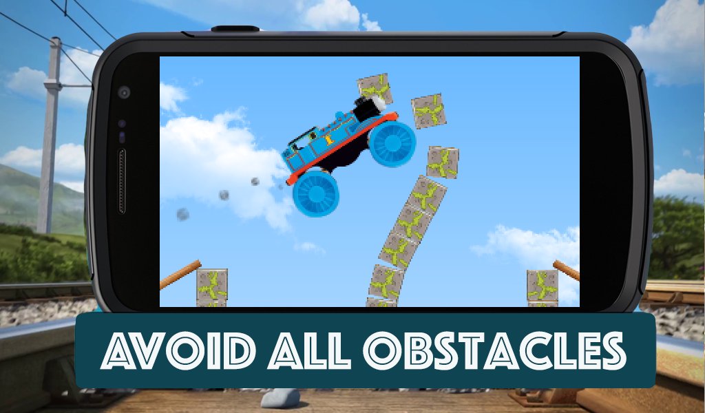 Scary Thomas Friend Train Race