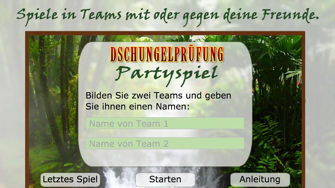 Dschungelcamp Partyspiel 2016