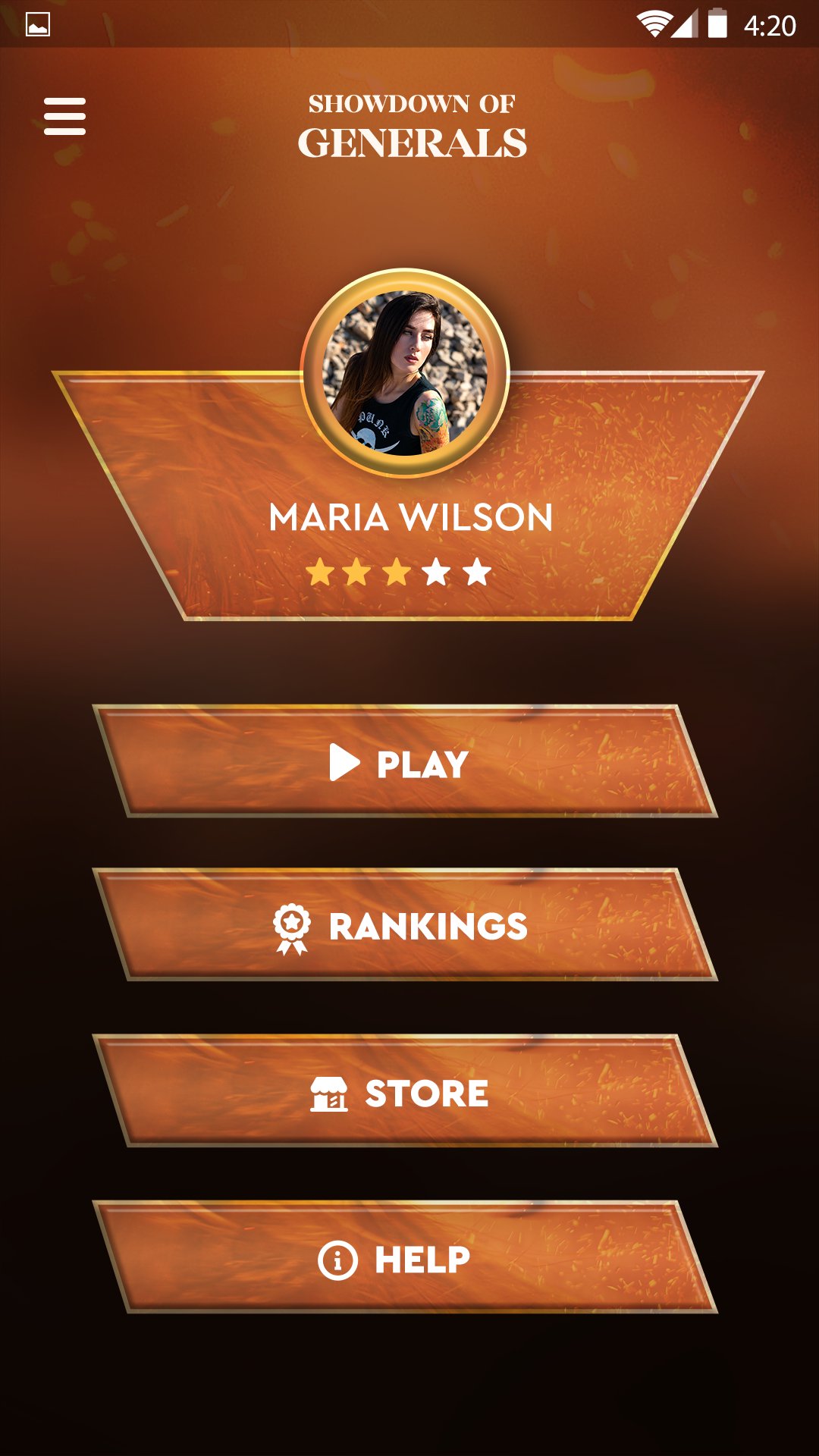 Showdown Of Generals