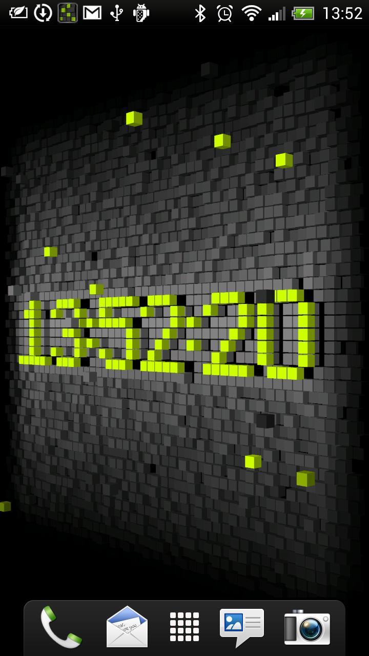 Cube City 3D Live Wallpaper