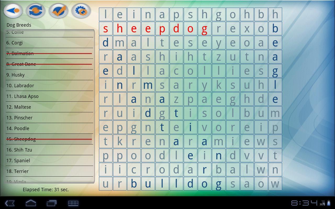 Quizard Word Search Lite
