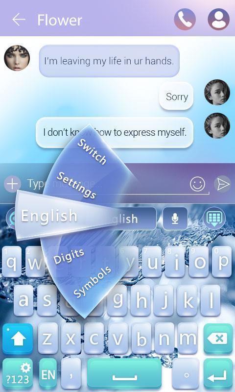 Clarity GO Keyboard Theme