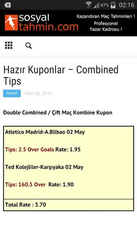 Daily Betting Tips