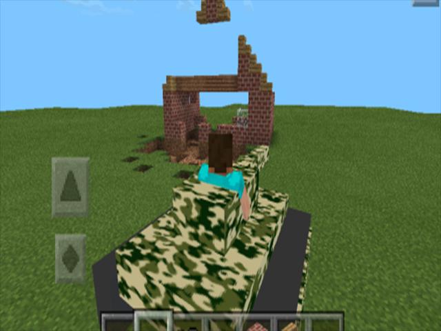 Tank Mod for minecraft pe