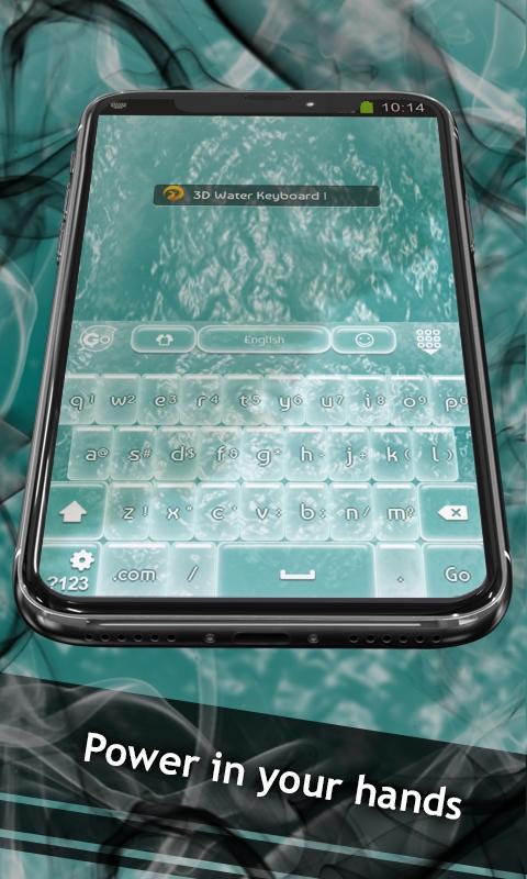 3D Water Keyboard
