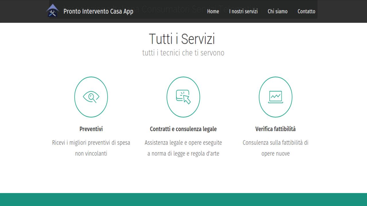 Pronto Intervento Casa App