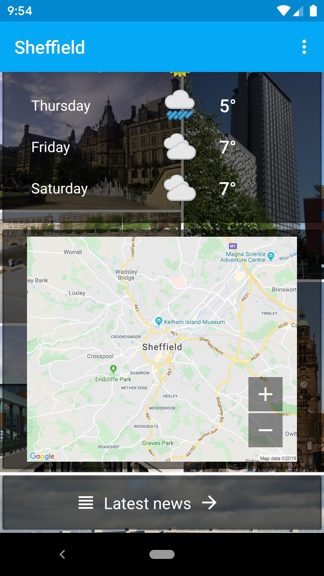 Sheffield, UK South Yorkshire - weather and more
