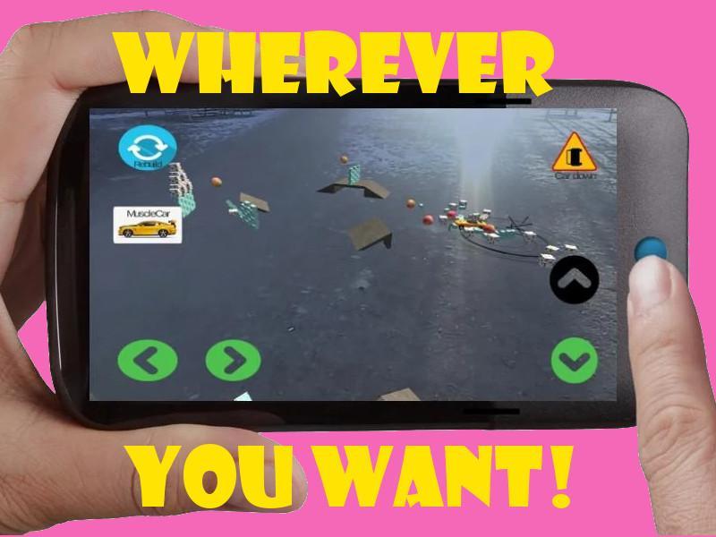 Toy Car 3D Game Remote Control Augmented Reality