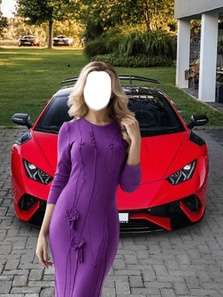 Car Selfie Photo Frame