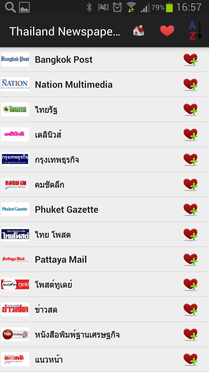 Thailand Newspapers And News