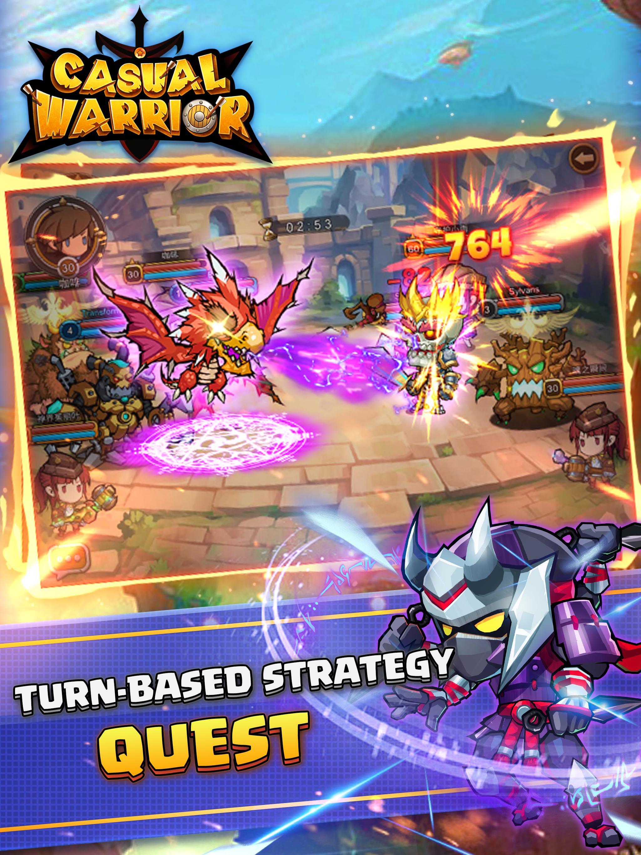 Casual Warrior - Idle RPG