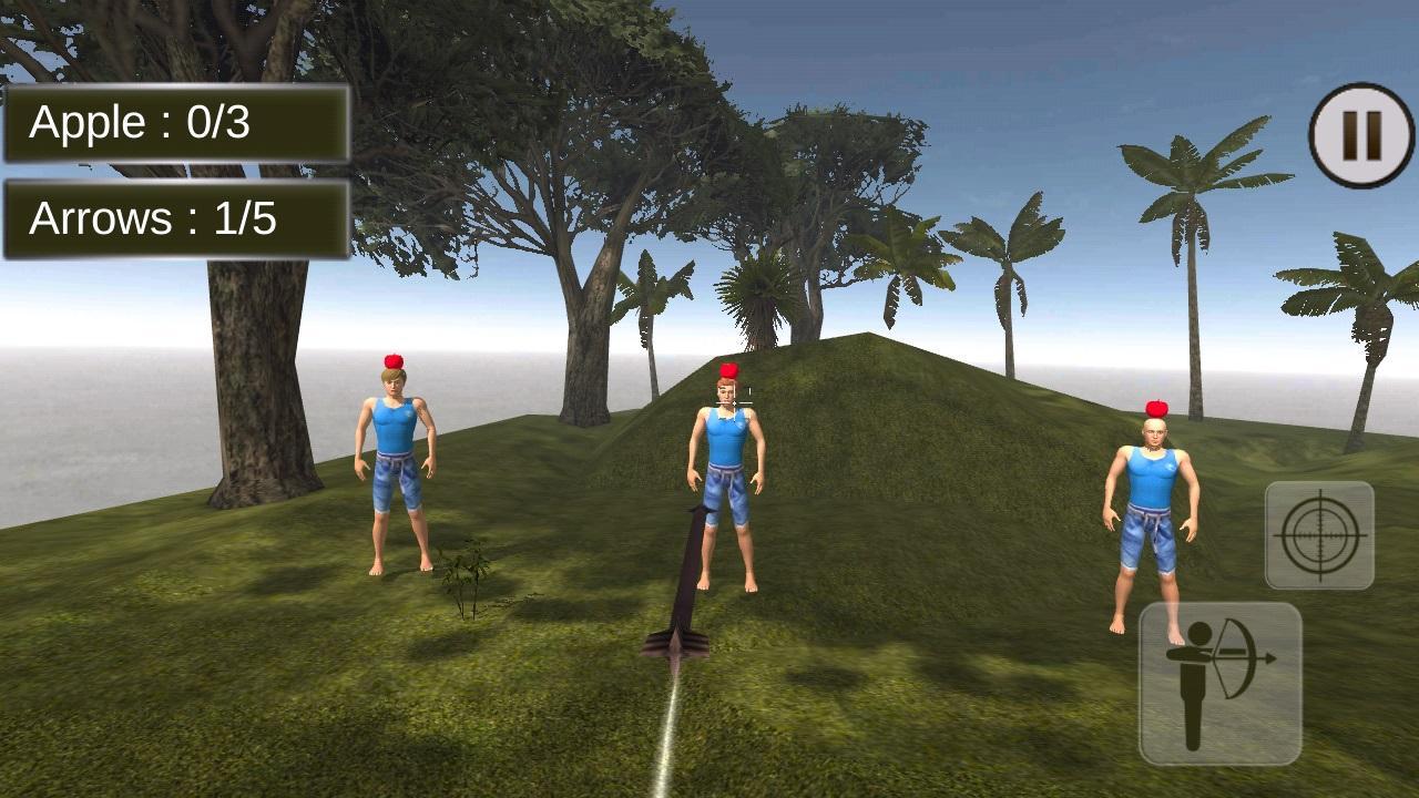 Archer Training Apple Shooting