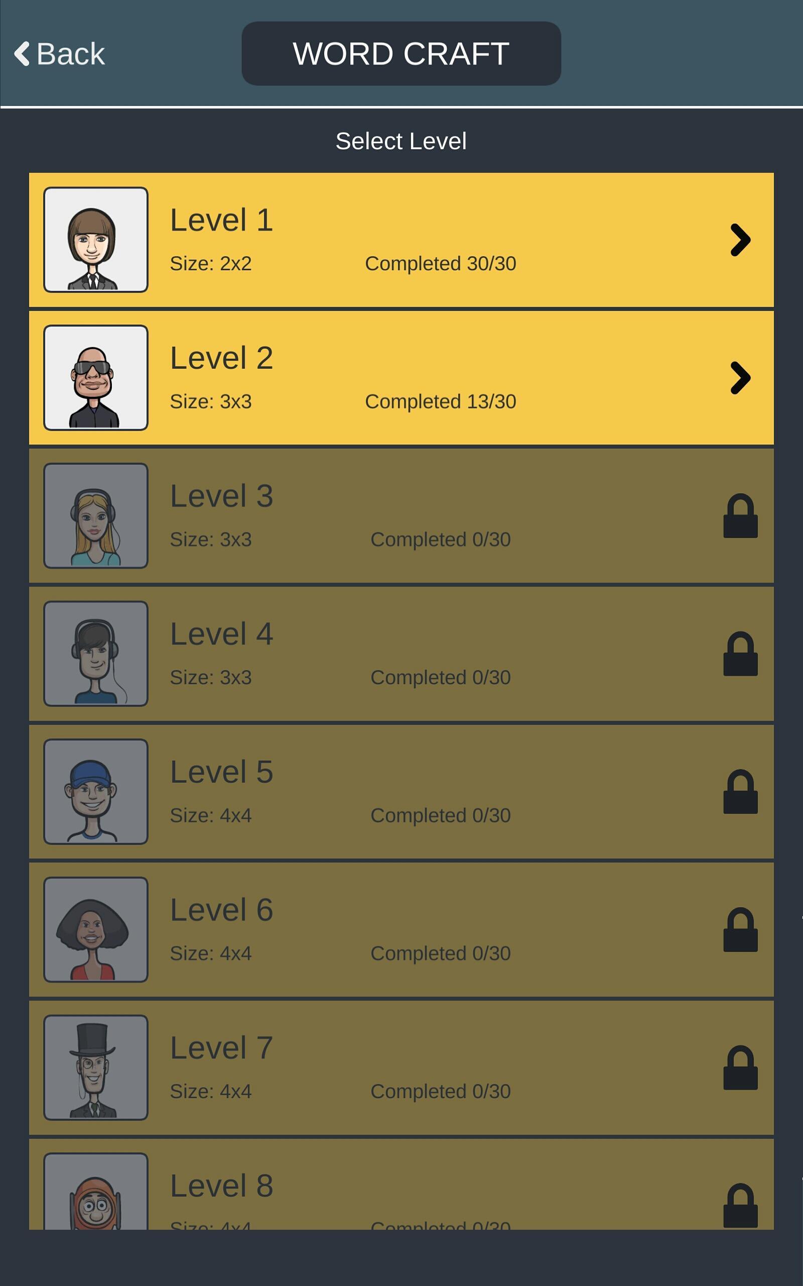 Word Craft - Puzzle on Brain