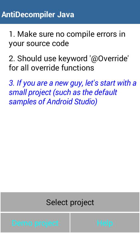 Obfuscator for Java source