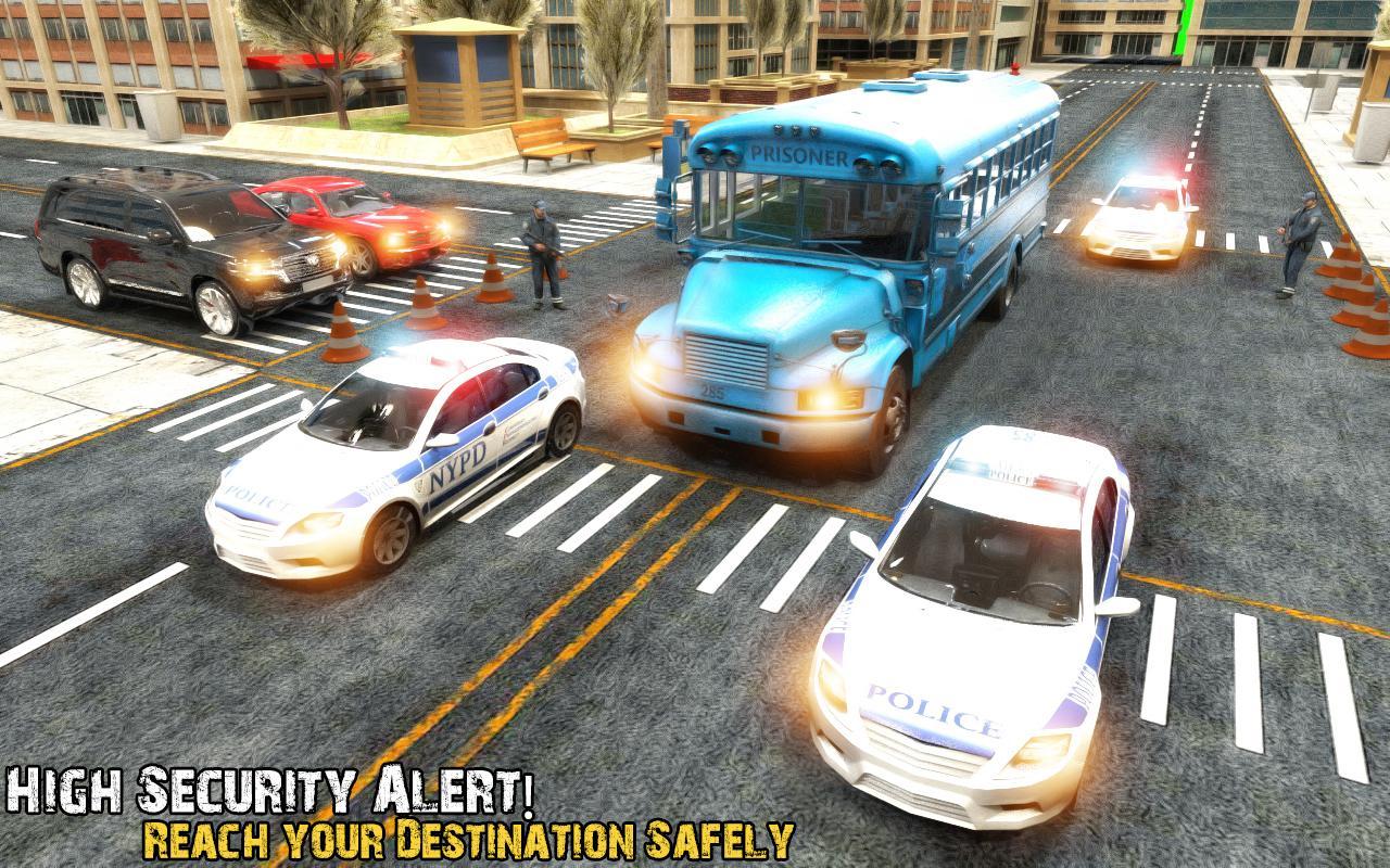 NY Police Prisoner Transport Bus Driving 2019