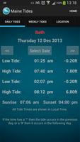 Maine Tide Times