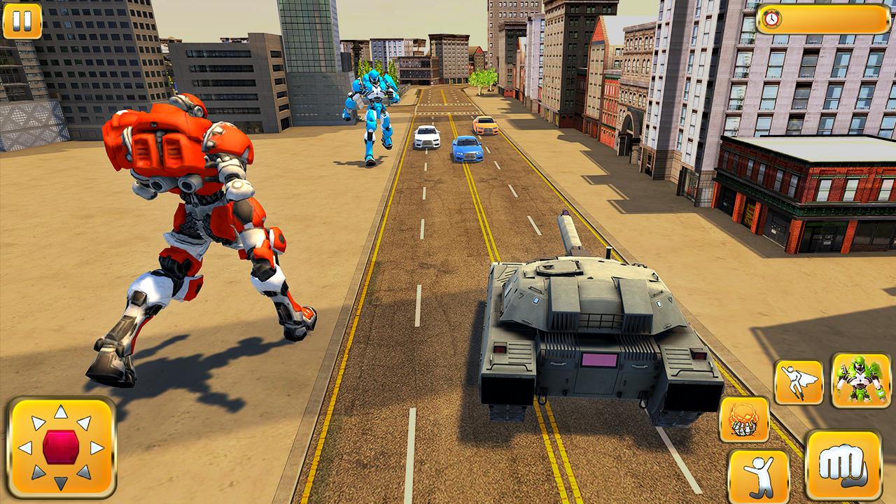 Tank Transmute Robot: Super Robot City Battle