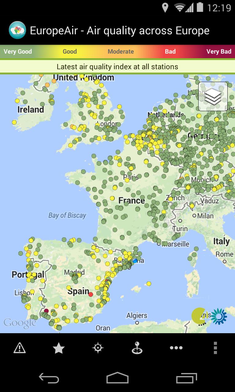 EuropeAir - Air Quality Europe