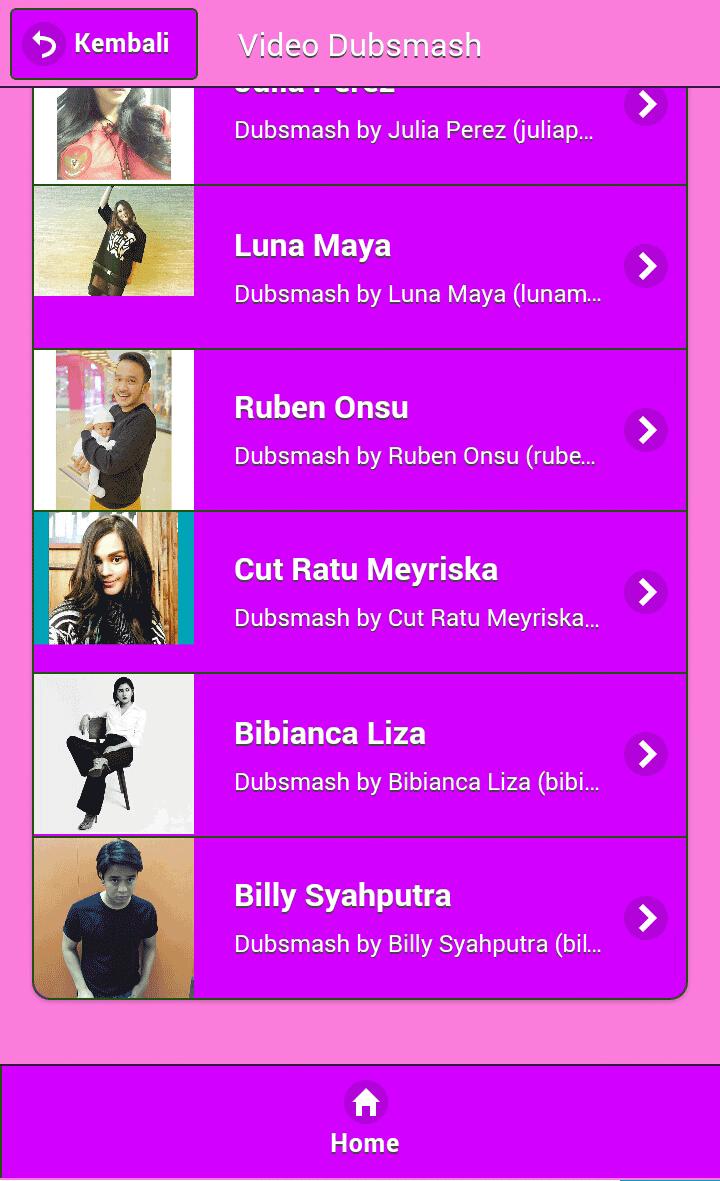 Kumpulan Dubsmash Artis