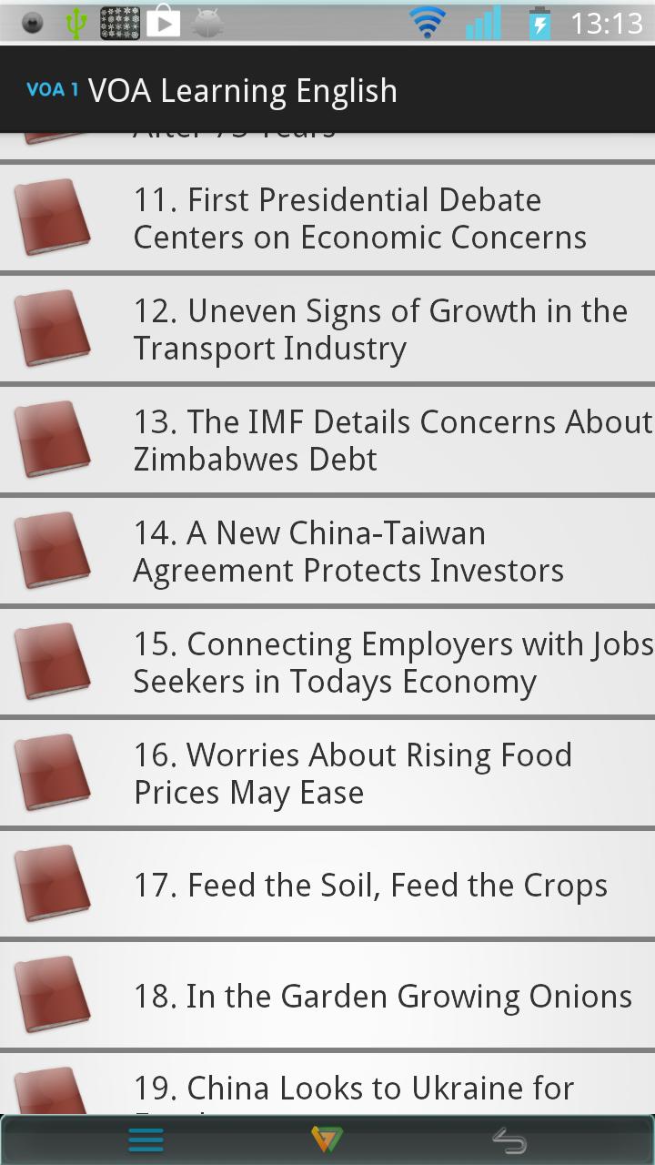 Learn English with VOA1