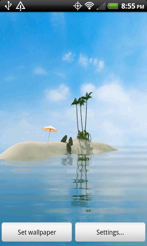 Island Oasis FREE Live Wallpap