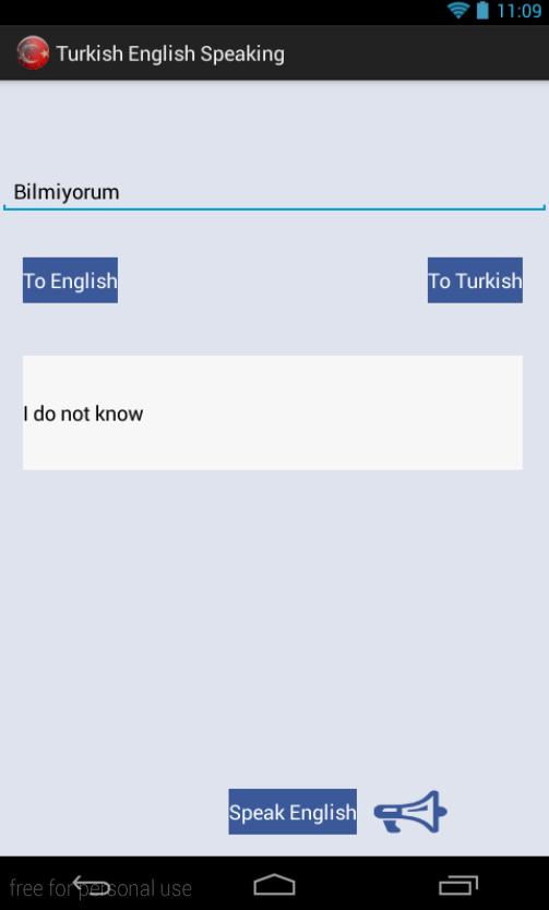 Turkish English (Audio)