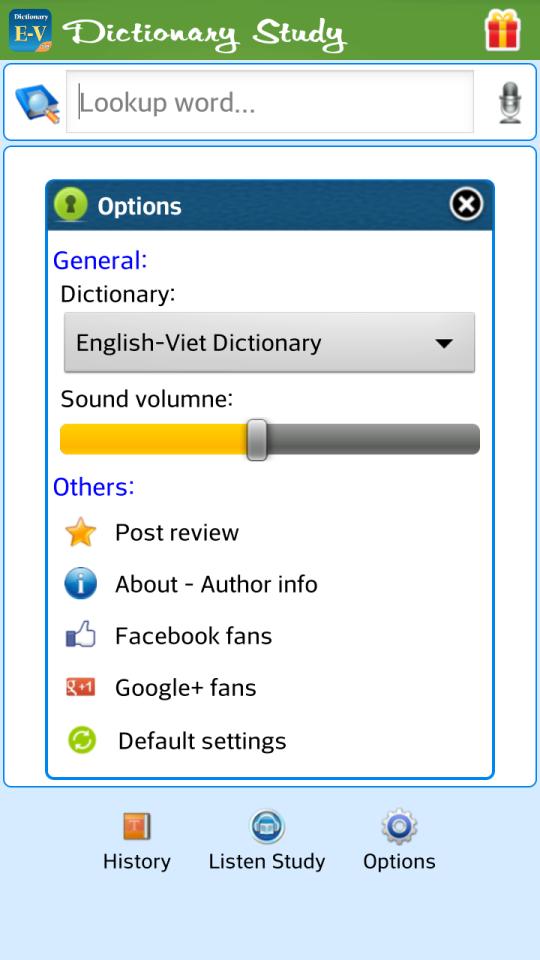 Tu Dien Anh Viet - DictStudy
