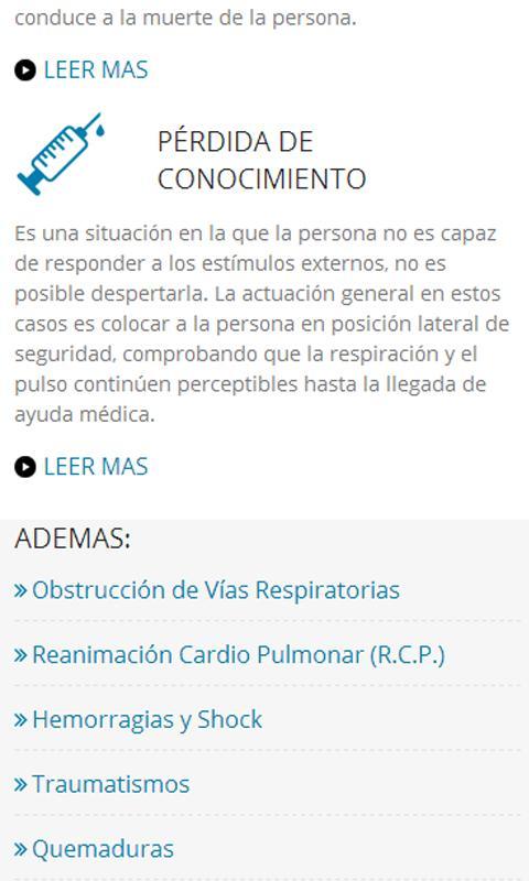 Primeros Auxilios, RCP