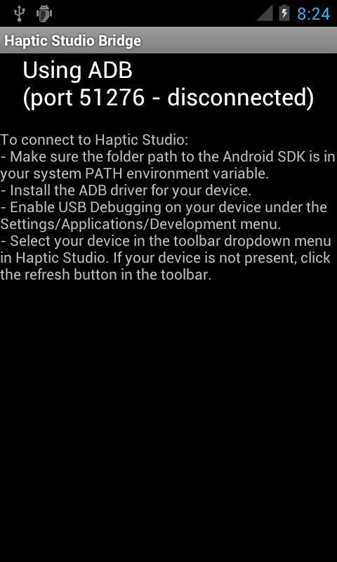 Immersion Haptic Studio Bridge