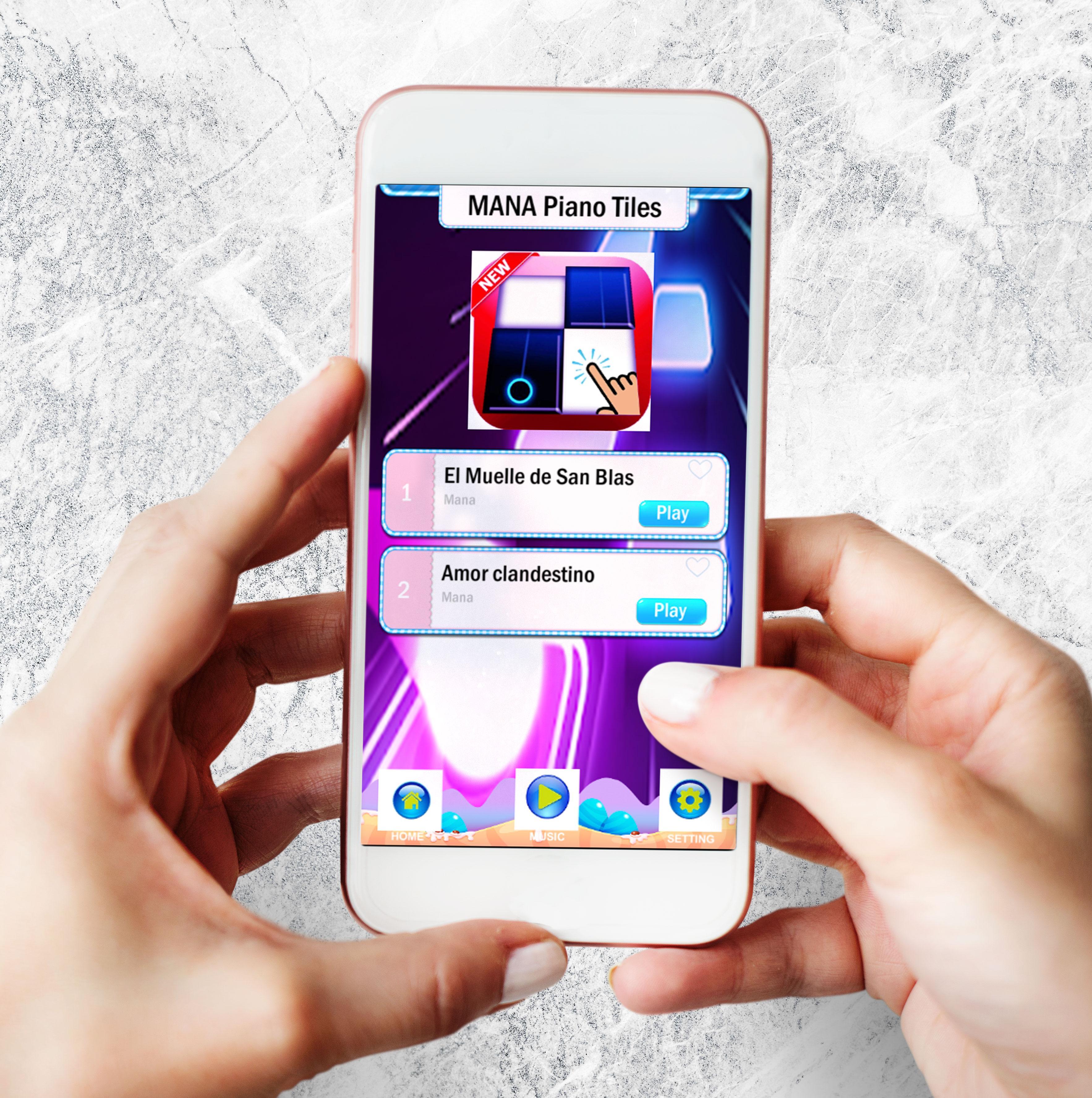 Piano Tiles of MANA EXITOS Sus Mejores Canciones