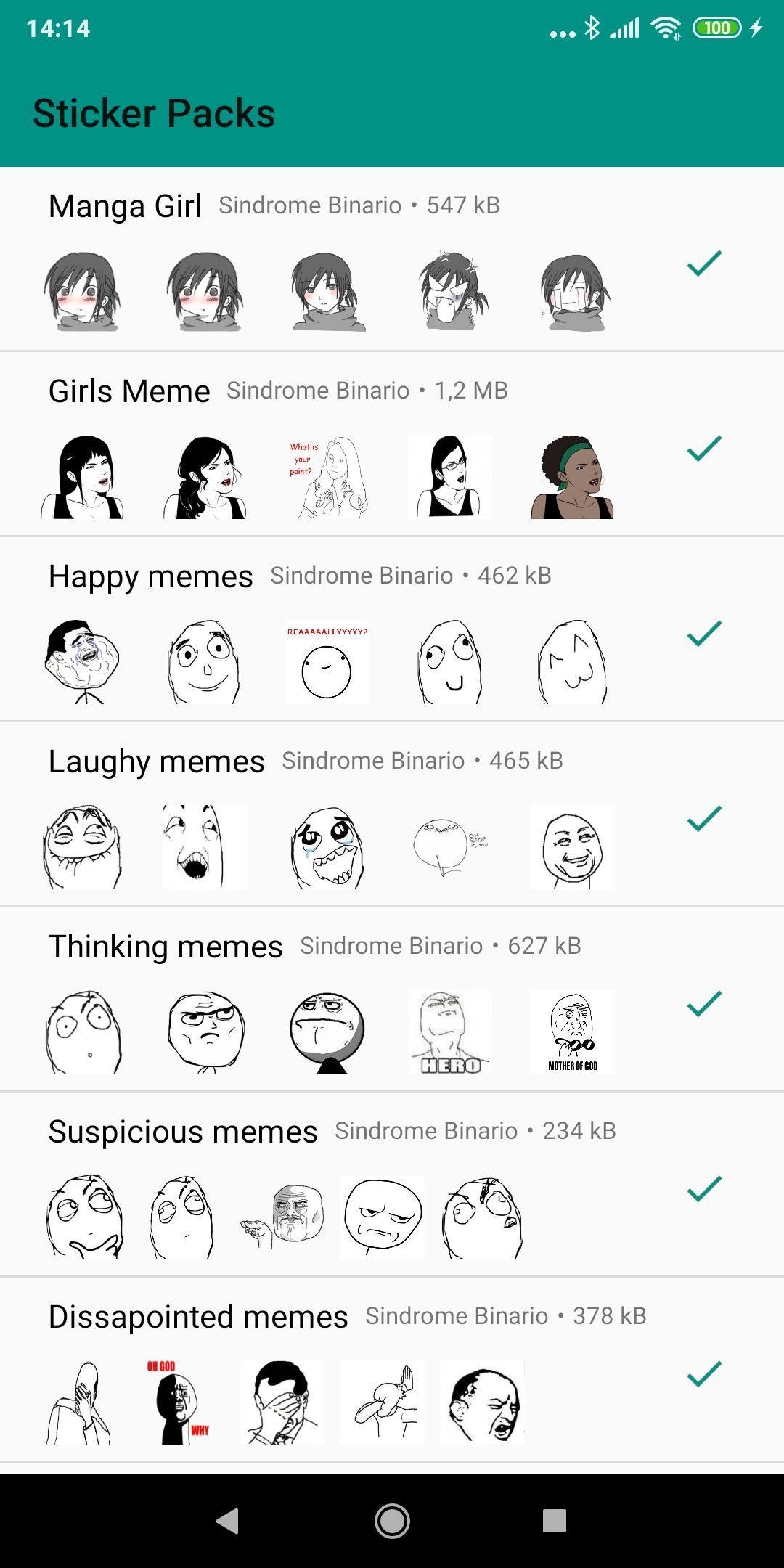 WAstickers classic memes B&W f