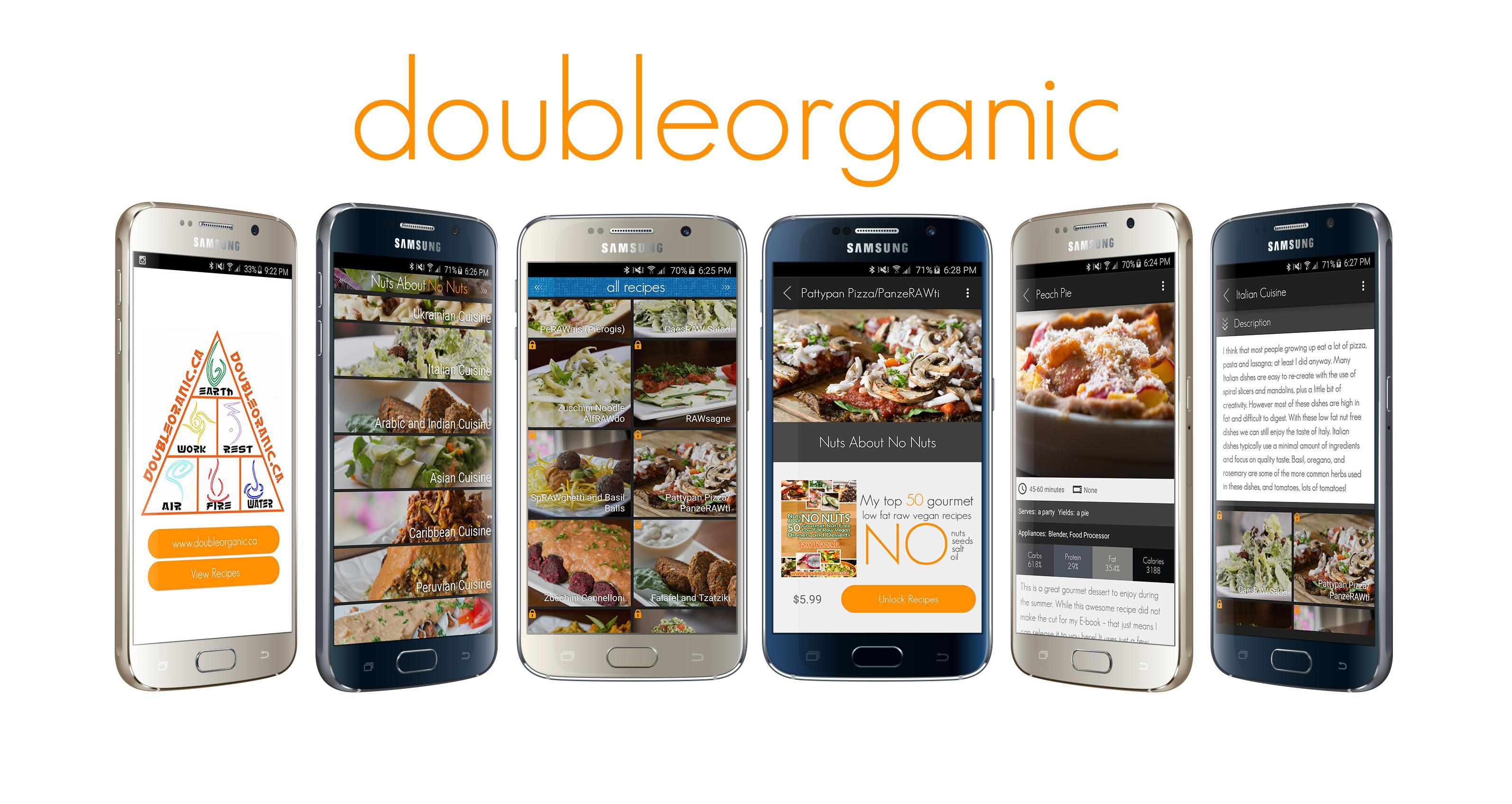 DoubleOrganic's Recipes