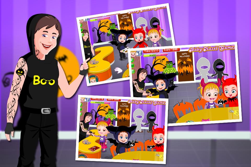 Baby Hazel Halloween Castle