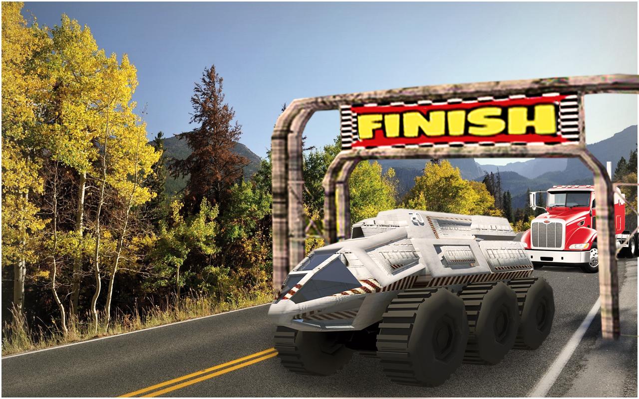 Super Mountain Truck Rush