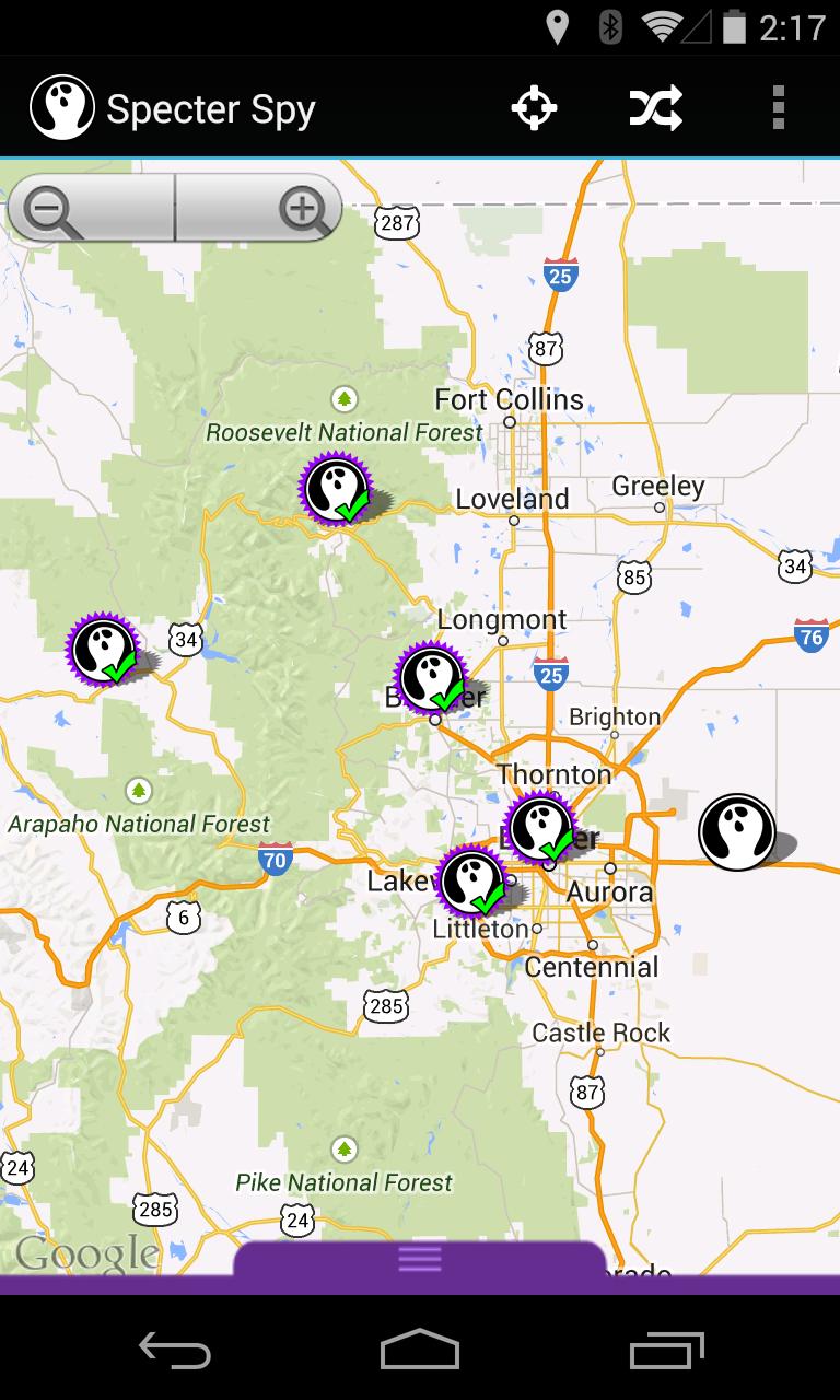 Specter Spy Locations