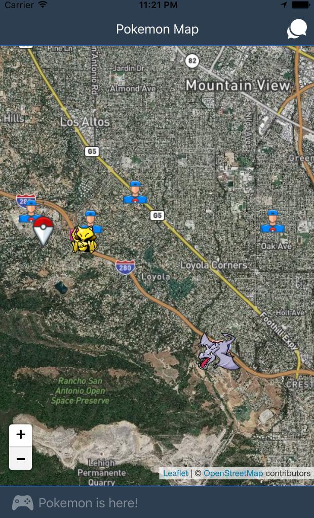 Map & Radar for Pokemon Go