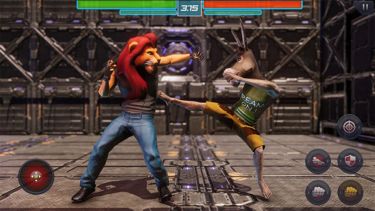 Animal Fighting : Donkey Fighting Game