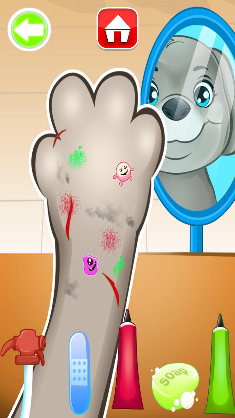 Scary Paw - Pet Pup Vet