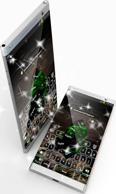 Green puma GO Keyboard