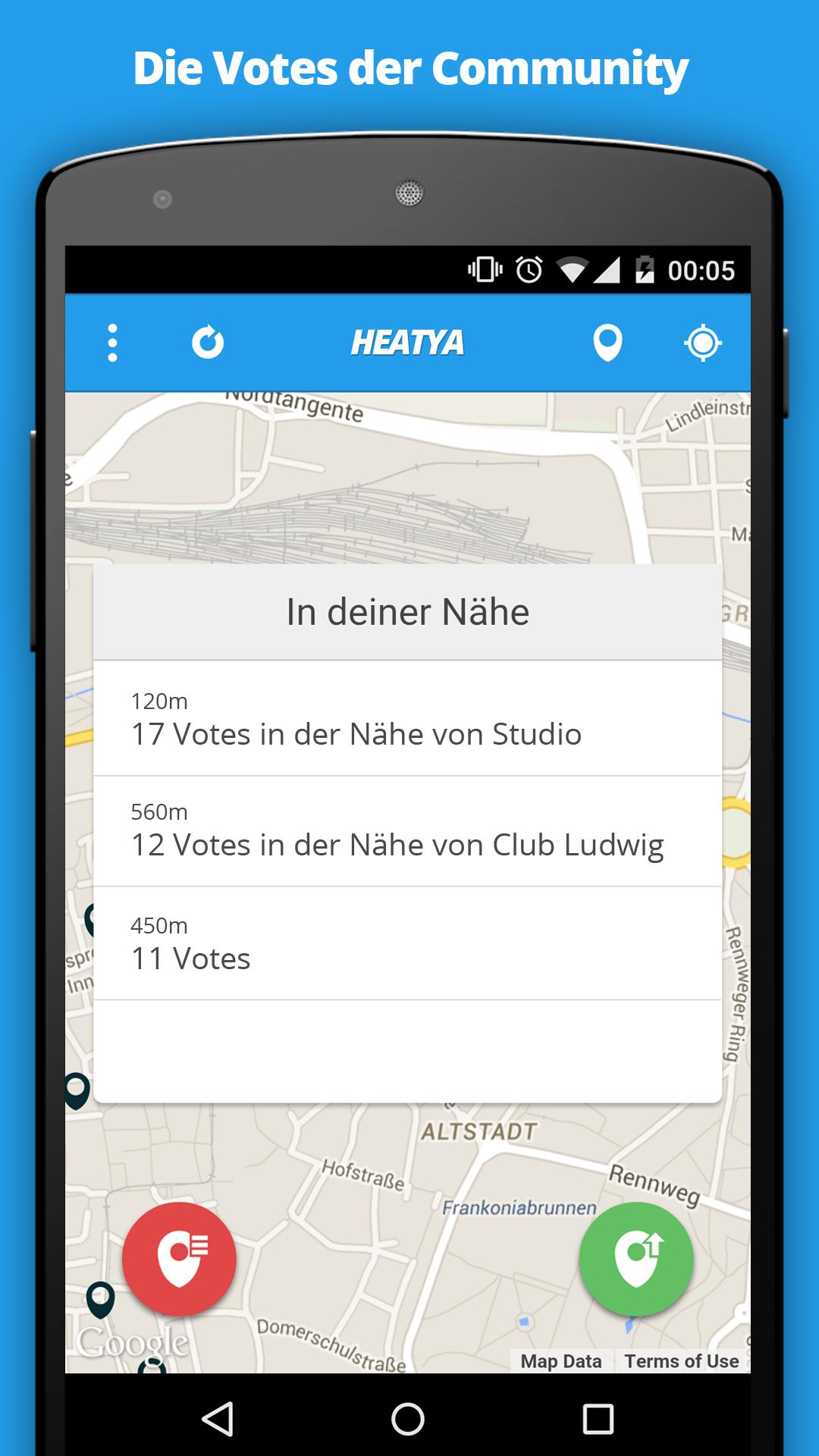 Heatya - Deine Heatmap