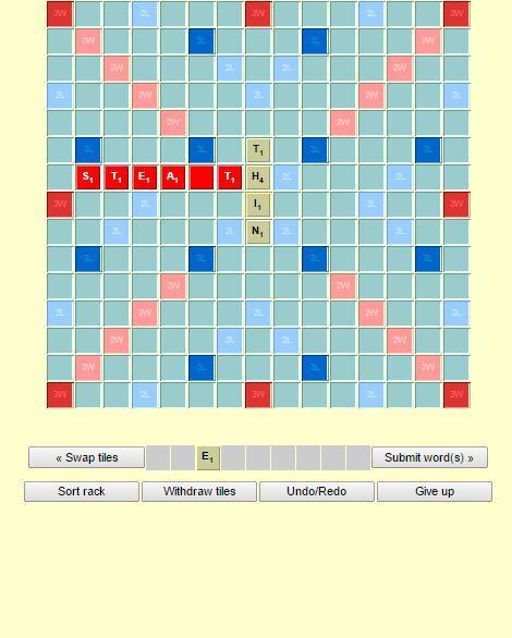 Word Tile Solitaire