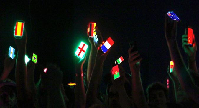 Football Led flags - World Cup