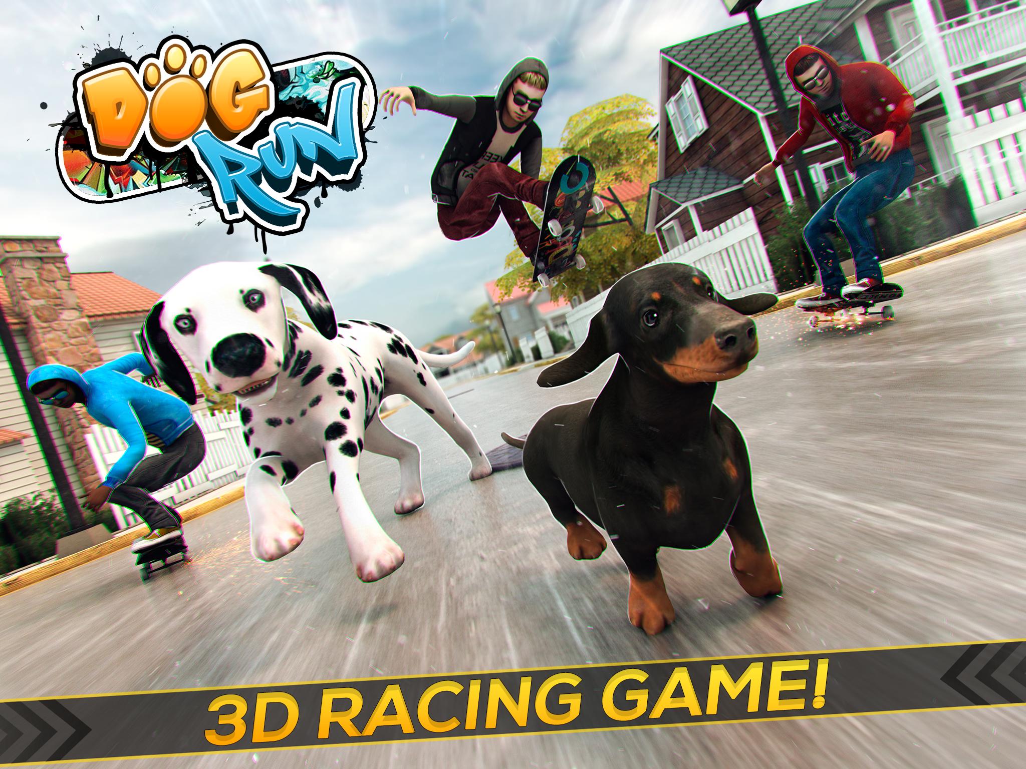 Skateboard Chase Escape Run