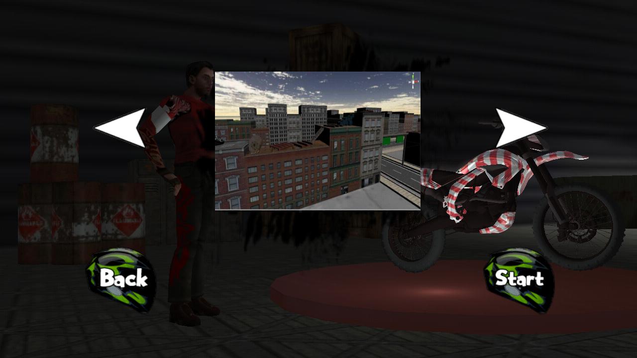 Extreme Stunt Trail Bike