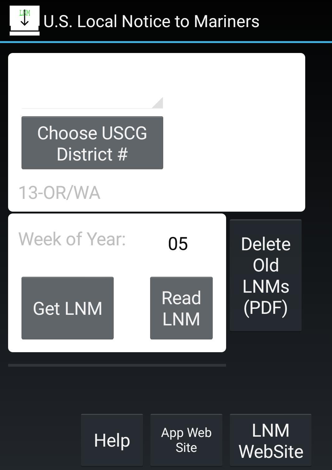U.S. Local Notice to Mariners