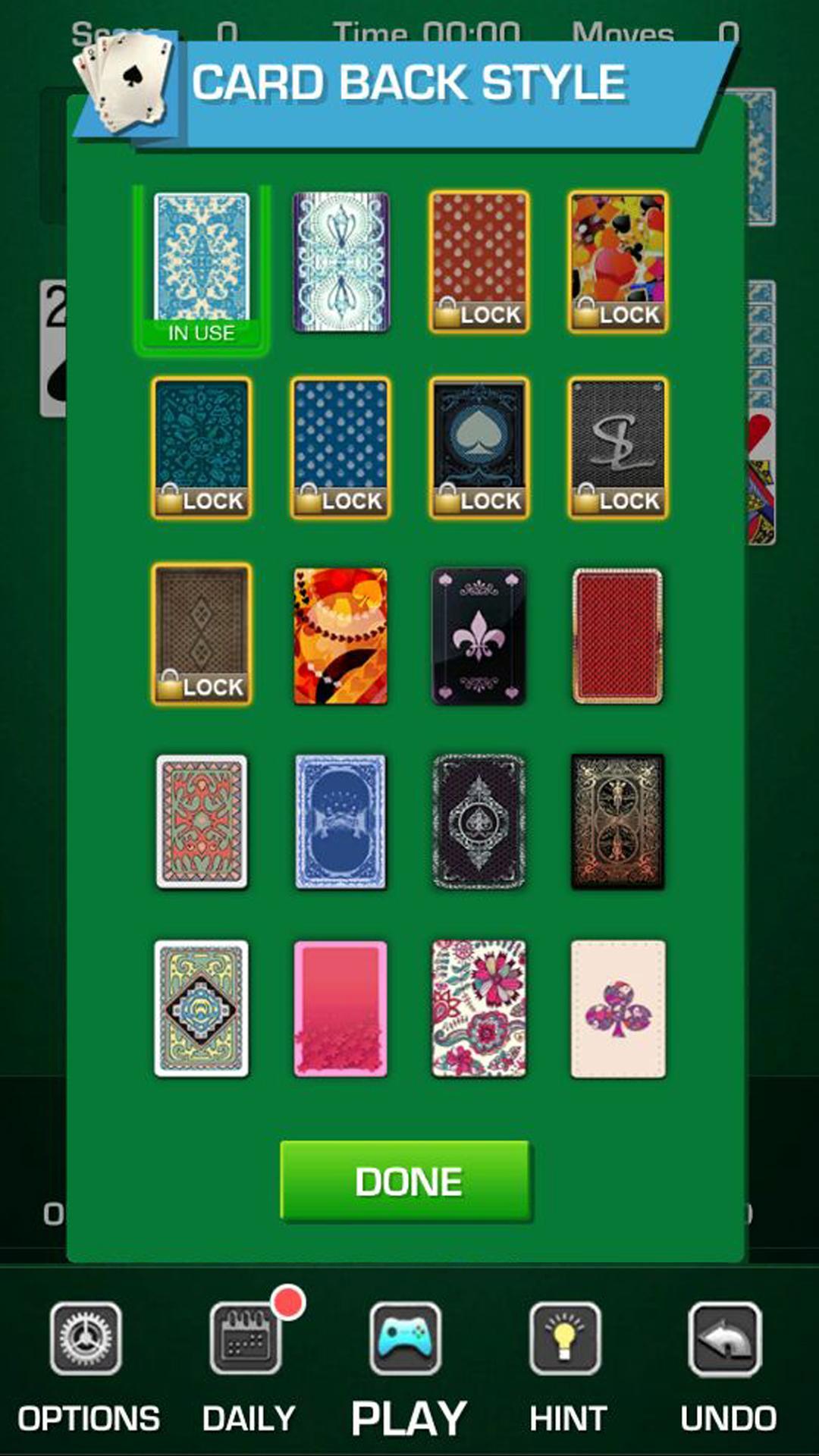 Free Cell Game Theme