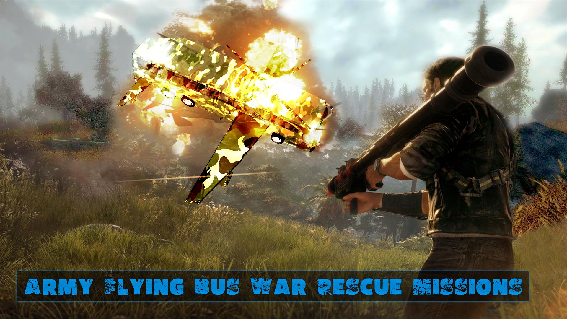 US Army Flying Bus War Rescue